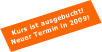 Nur noch wenige Resplätze frei!